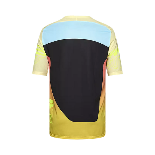 Kolesarska majica Fox flexair elevated rumena