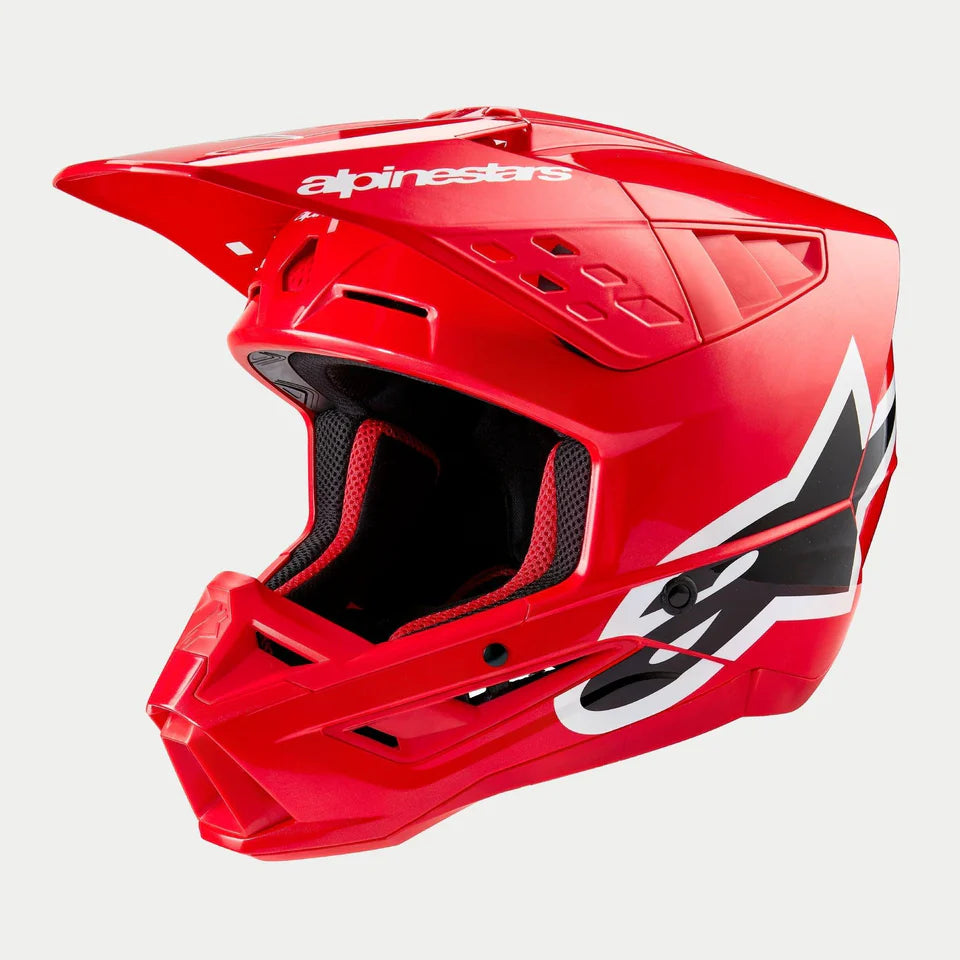 Čelada Alpinestars SM5 corp rdeča