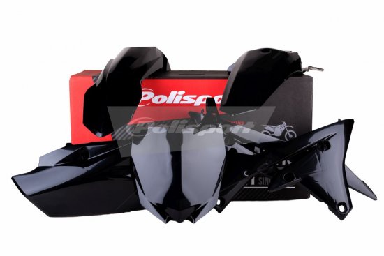 Set plastik Polisport Yamaha YZF250/450 2014-18 črn