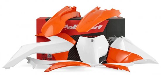 Set plastik Polisport KTM 125-450 13-15 OEM barva
