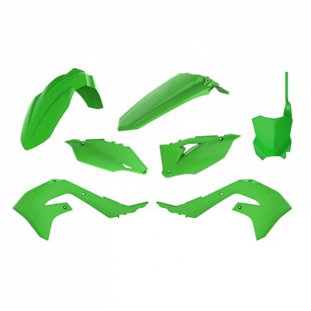 Set plastik Polisport Kawasaki KXF250/450 19-24 zelen