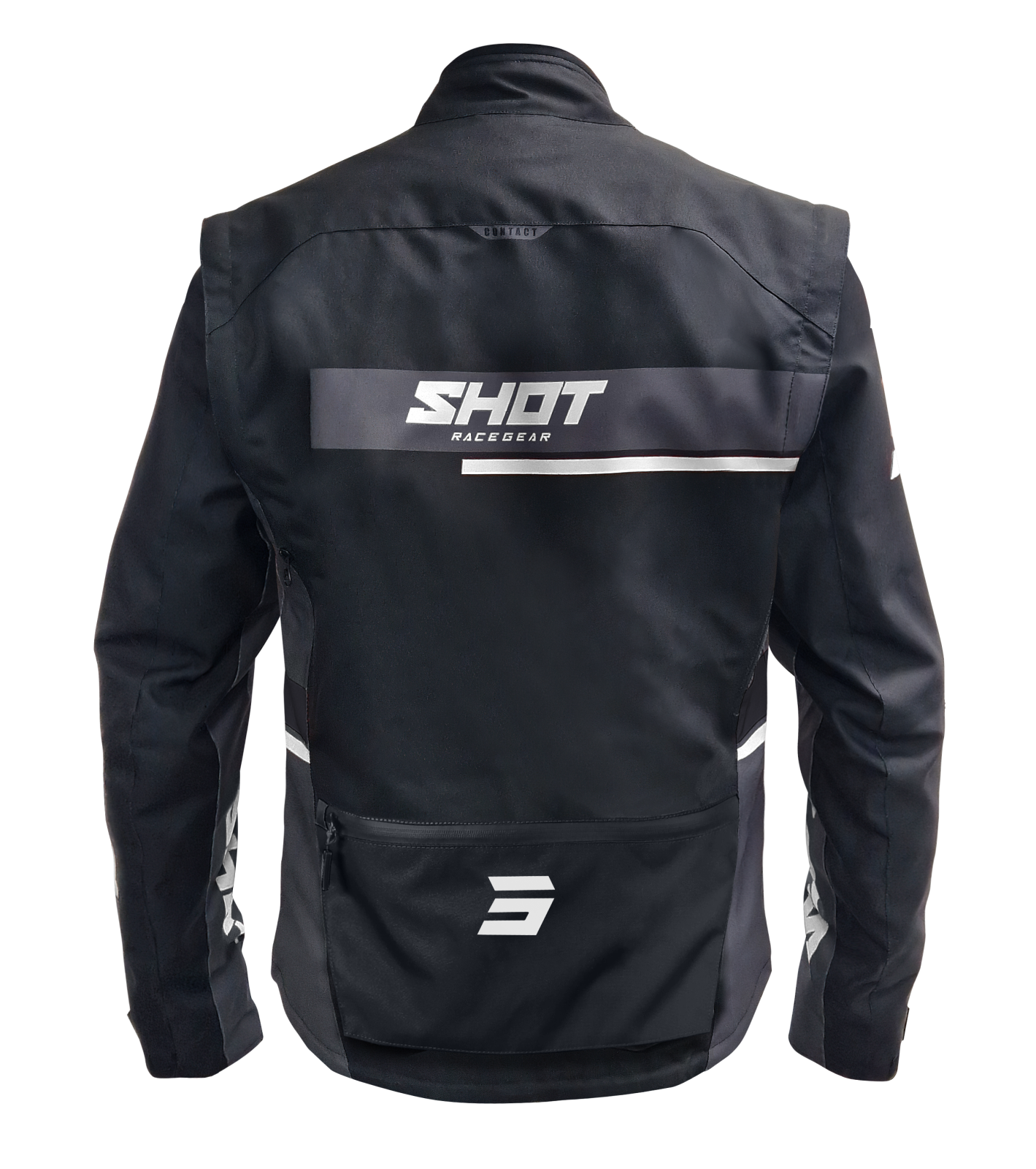 Jakna Shot Contact Assault 2.0 black/white