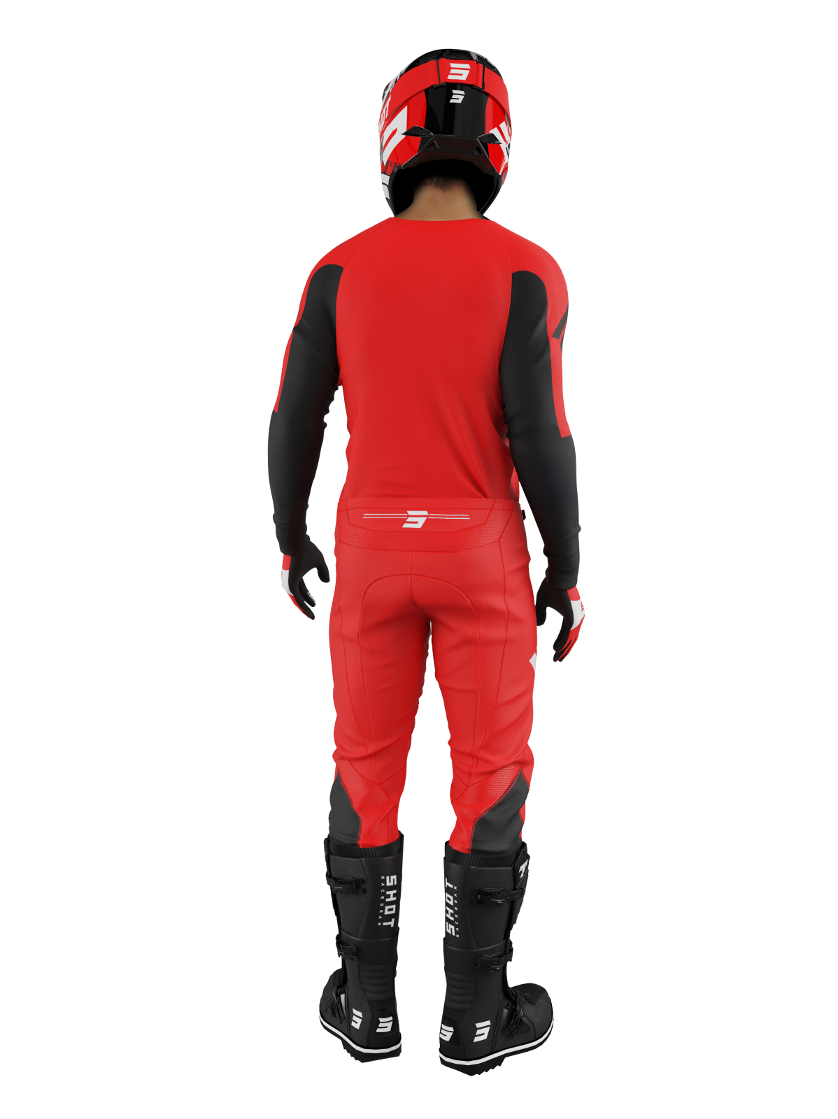 Set Shot Draw private red