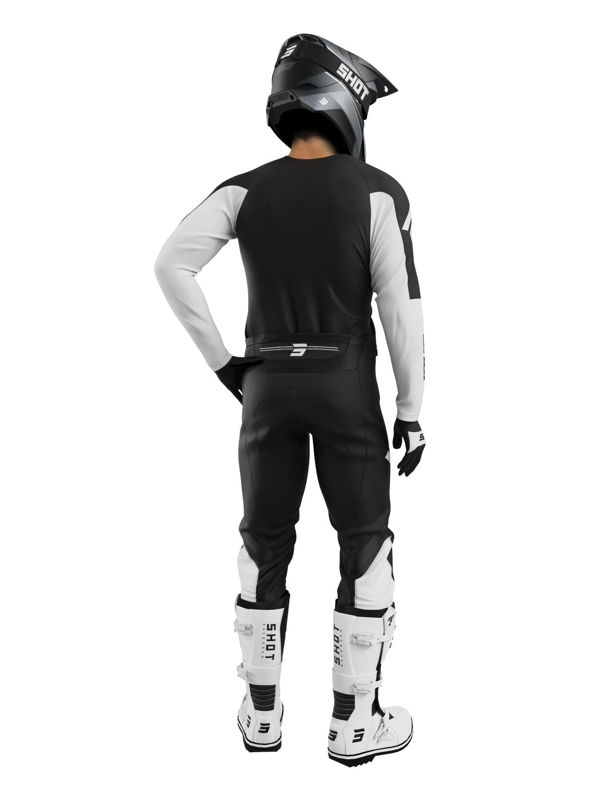 Set Shot Draw private white