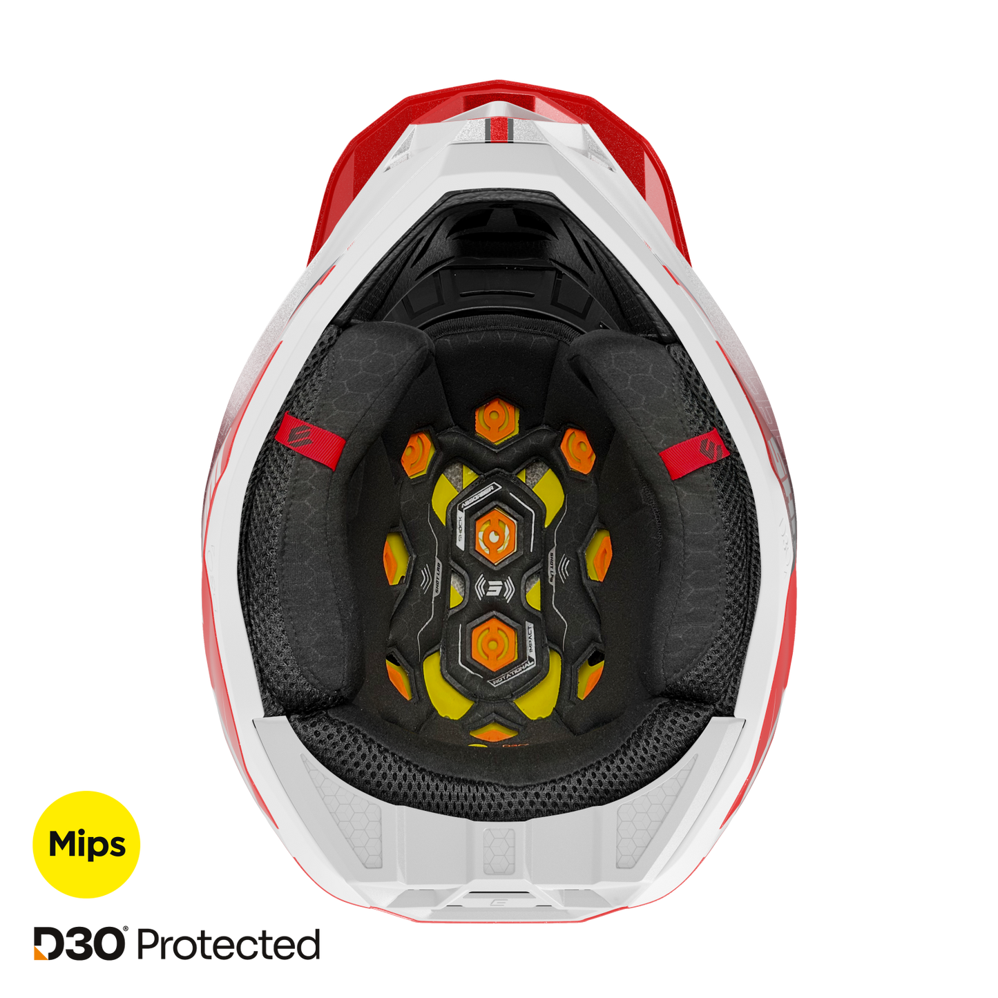 Čelada Shot Lite Challenger red pearly