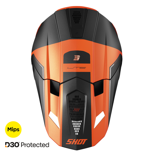 Čelada Shot Lite S10 Orange Matt