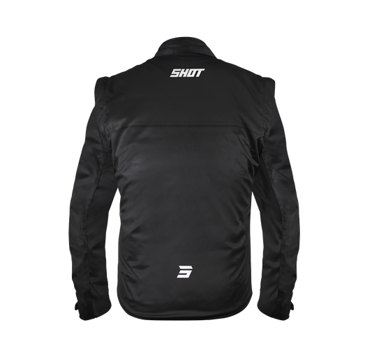 Jakna Shot softshell lite calm black