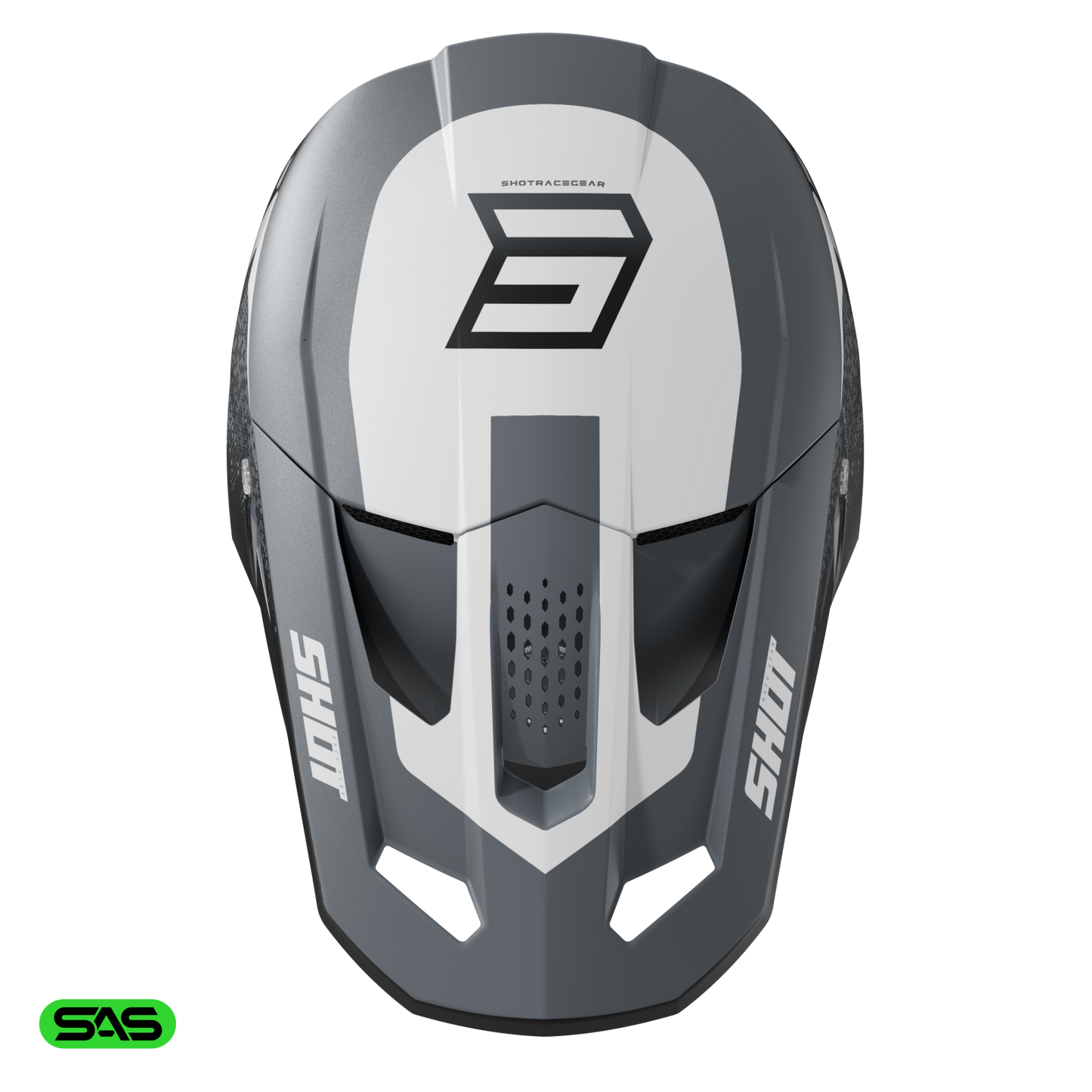 Čelada Shot Speed Hybrid grey matt