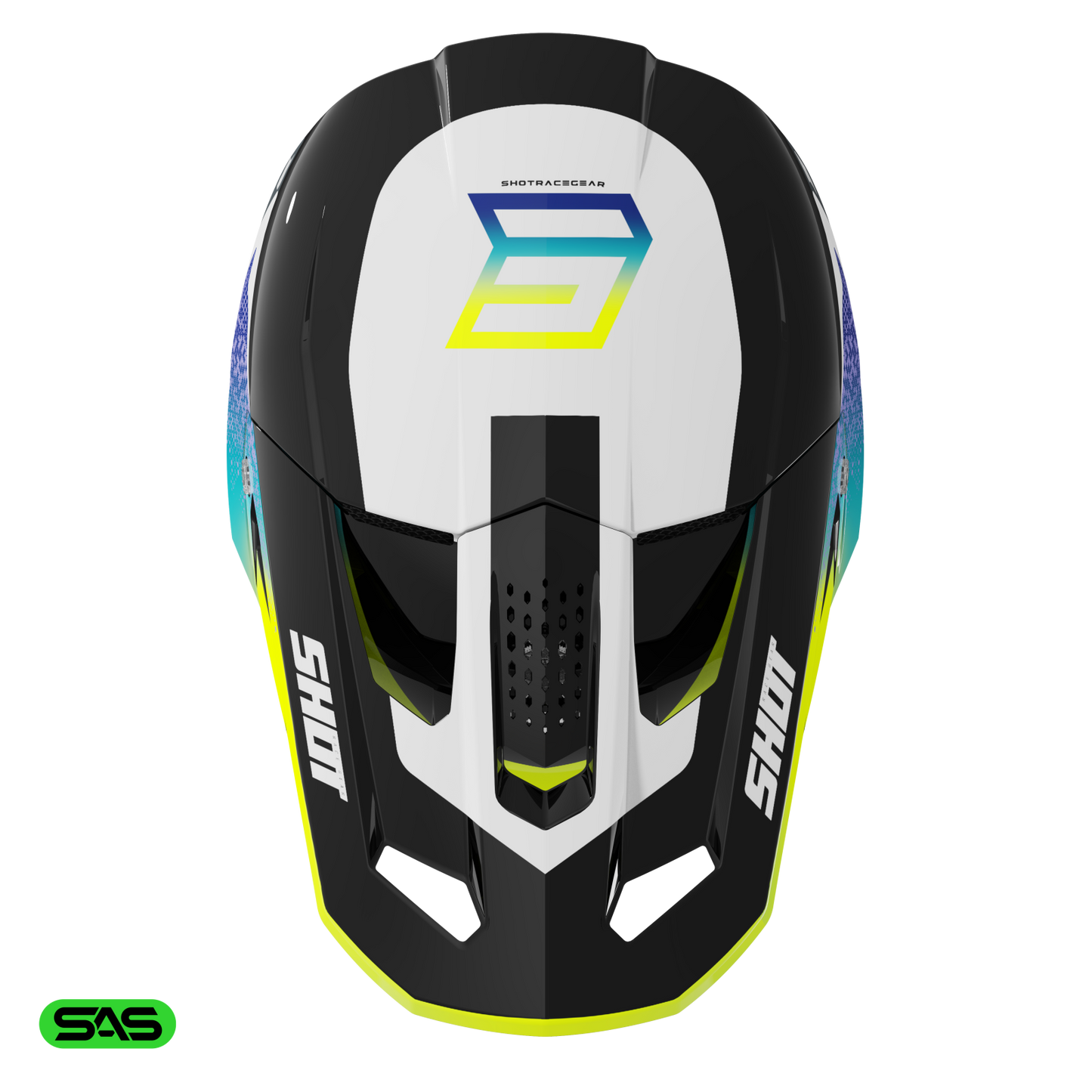 Čelada Shot Speed Hybrid neon yellow