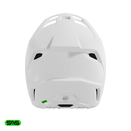 Čelada Shot Speed solid white glossy