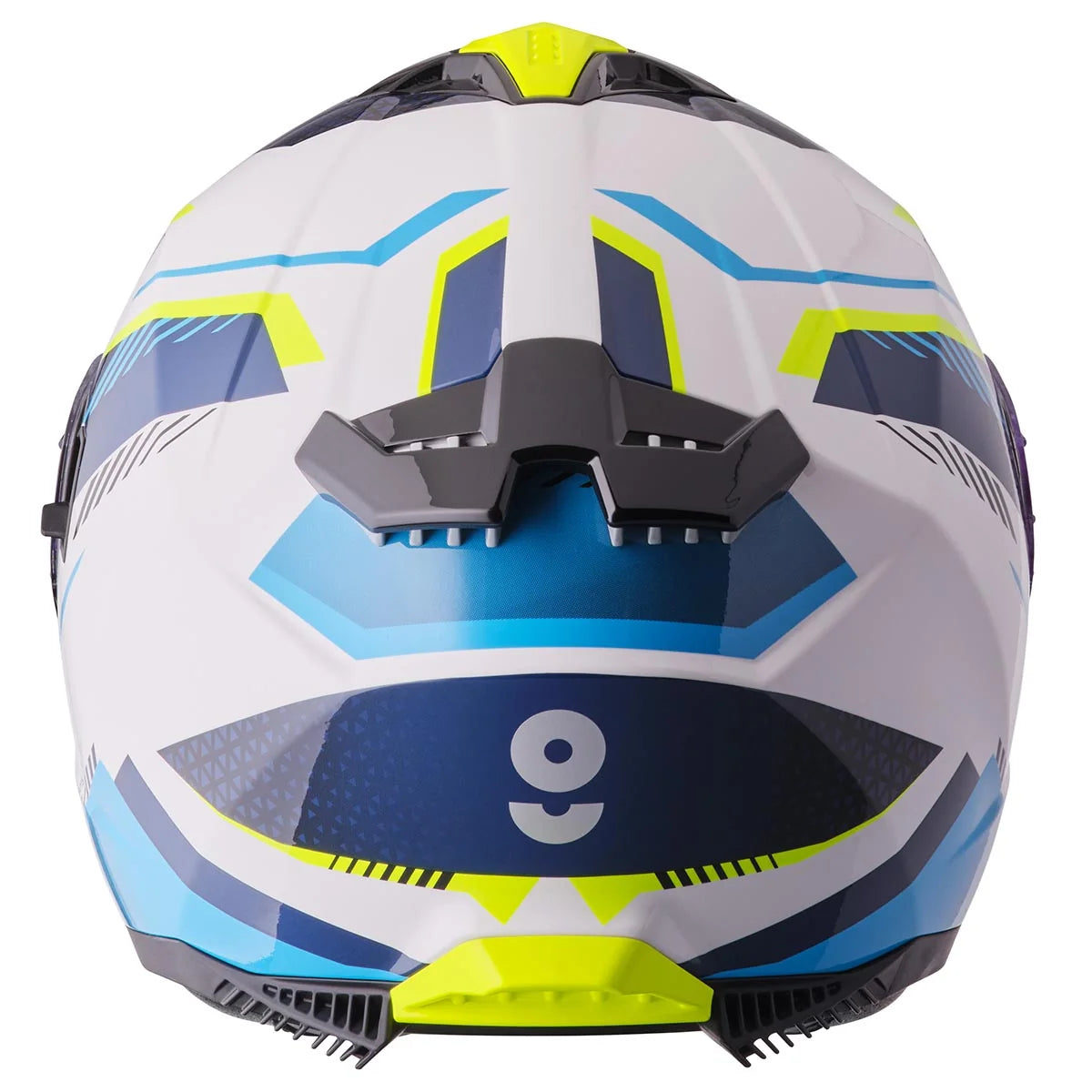 Integralna čelada GMS Gelero white-blue-yellow