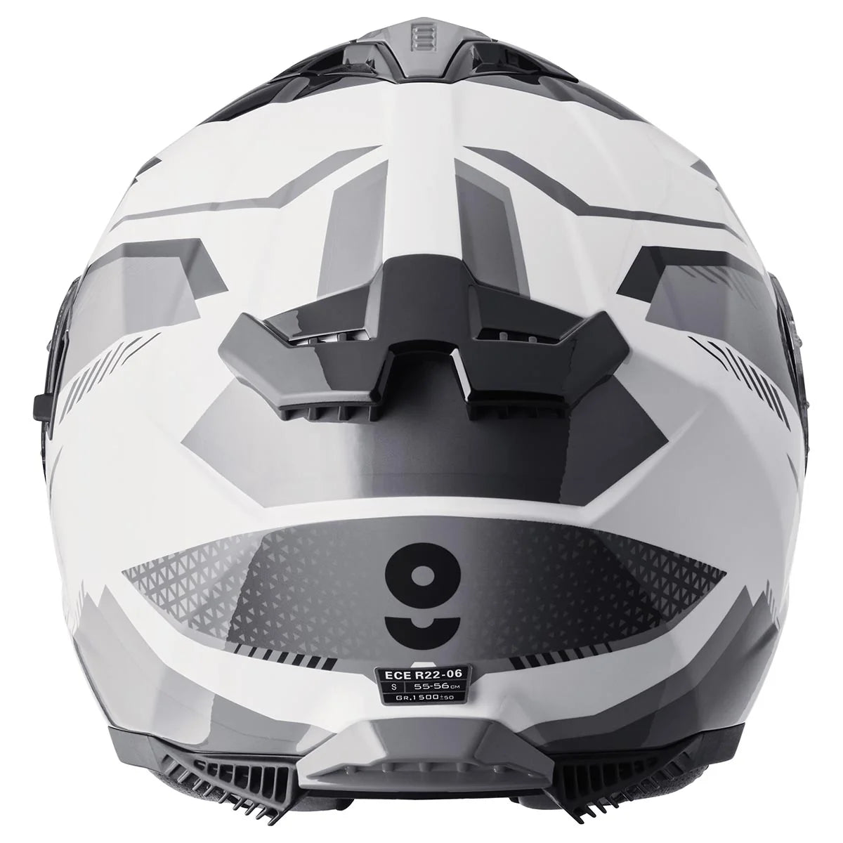 Integralna čelada GMS Gelero white-grey-dark grey