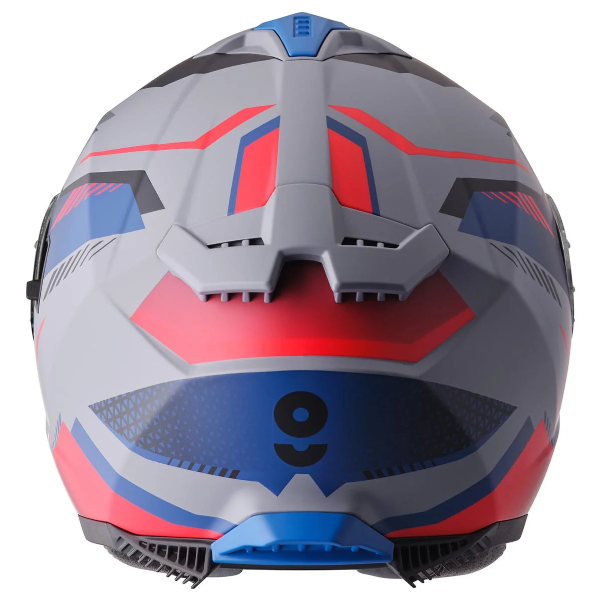 Integralna čelada GMS Gelero matt grey-blue-red
