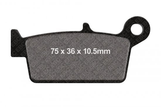 Zadnje zavorne obloge EBC FA131TT Honda CR80/85