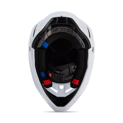 Čelada Fox V3 RS carbon solid wht