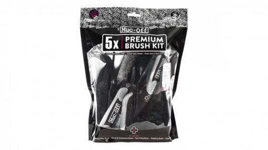 MUC-OFF premium brush kit krtače za čiščenje 5 kos