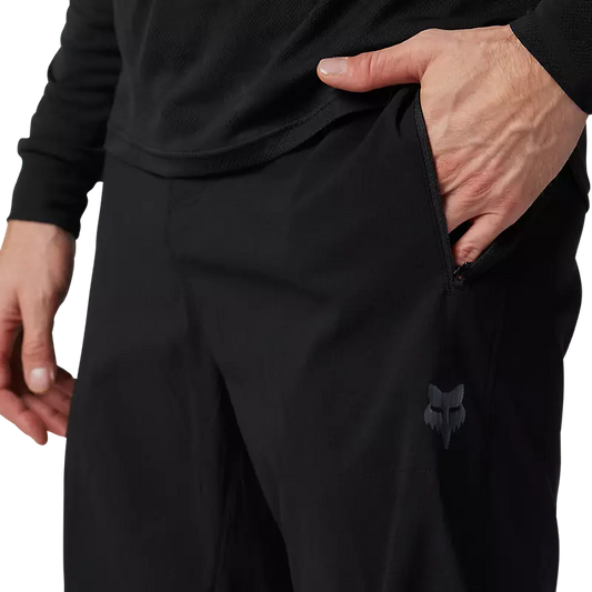 MTB hlače Fox ranger s podlogo črne