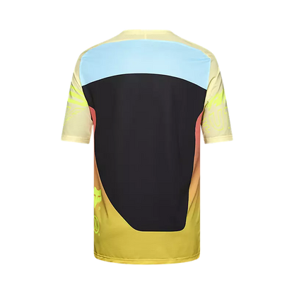 Kolesarska majica Fox flexair elevated rumena