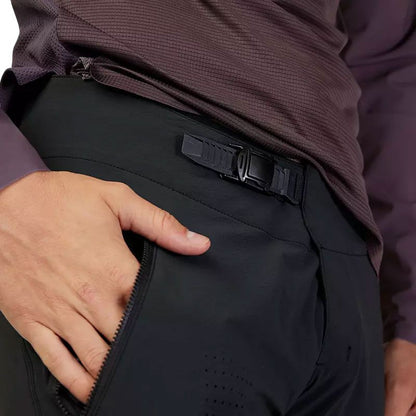 dolge MTB hlače Fox flexair črne