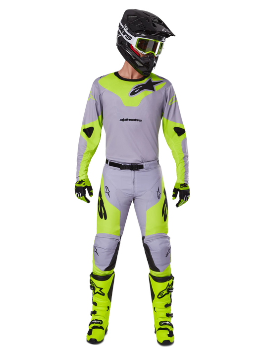 Set Alpinestars racer veil gray/fluo