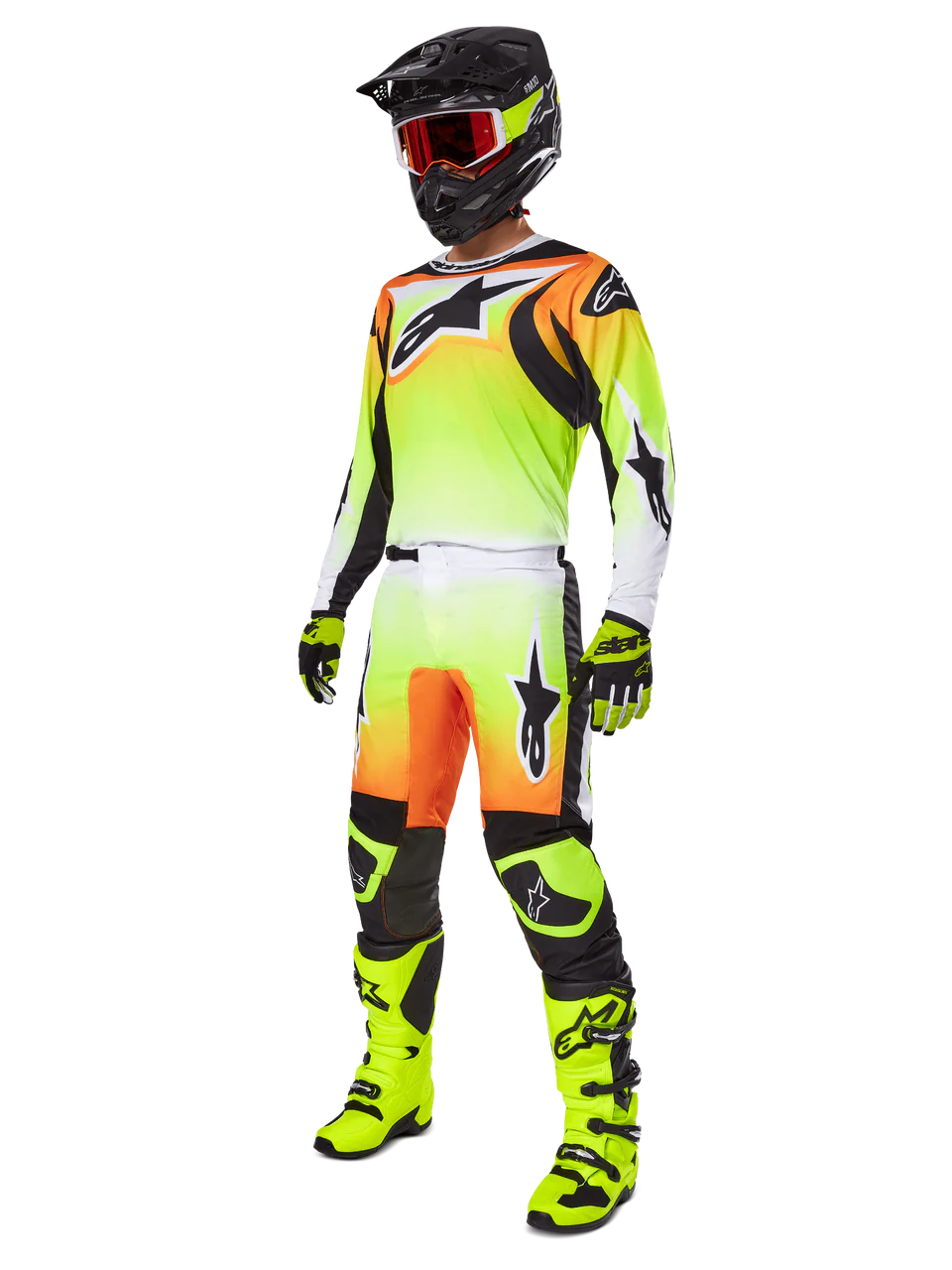 Set Alpinestars Fluid Wurx fluo