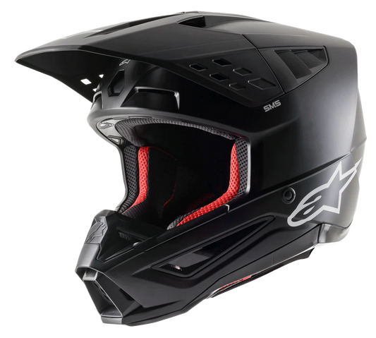 Čelada Alpinestars SM5 solid črna