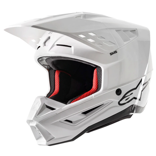 Čelada Alpinestars SM5 solid bela