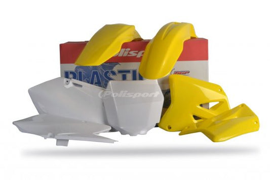 Set plastik Polisport Suzuki RM125/250 01-08 OEM barva