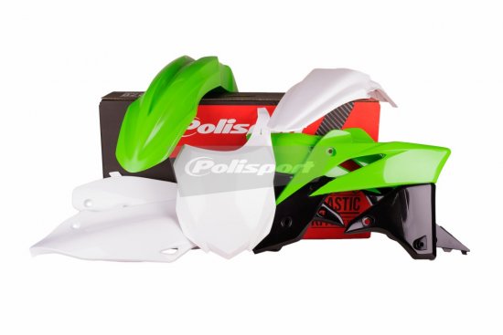 Set plastik Polisport Kawasaki KXF250 13-16 OEM barva