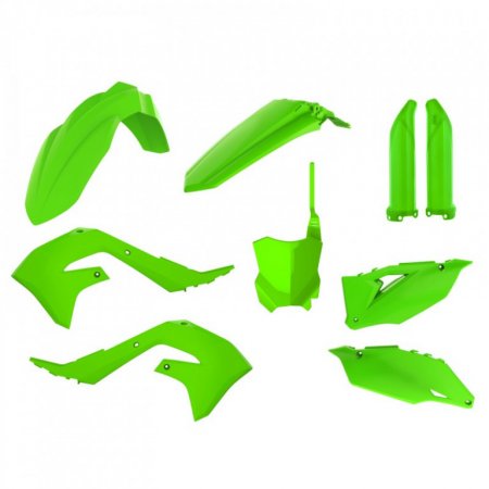 Set plastik Polisport Kawasaki KXF250/450 19-24 lime zelena