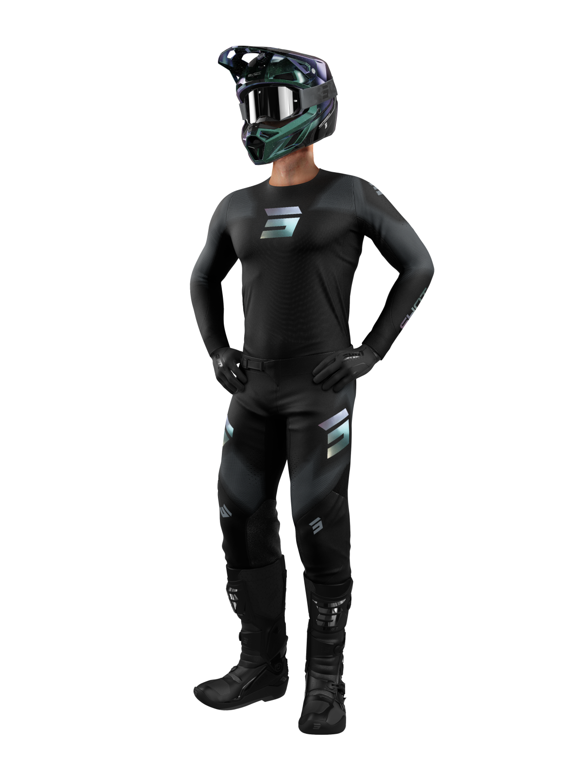 Set Shot Aerolite Space black