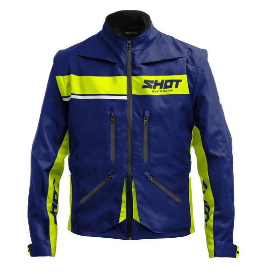 Jakna Shot Contact Assault 2.0 blue/neon yellow