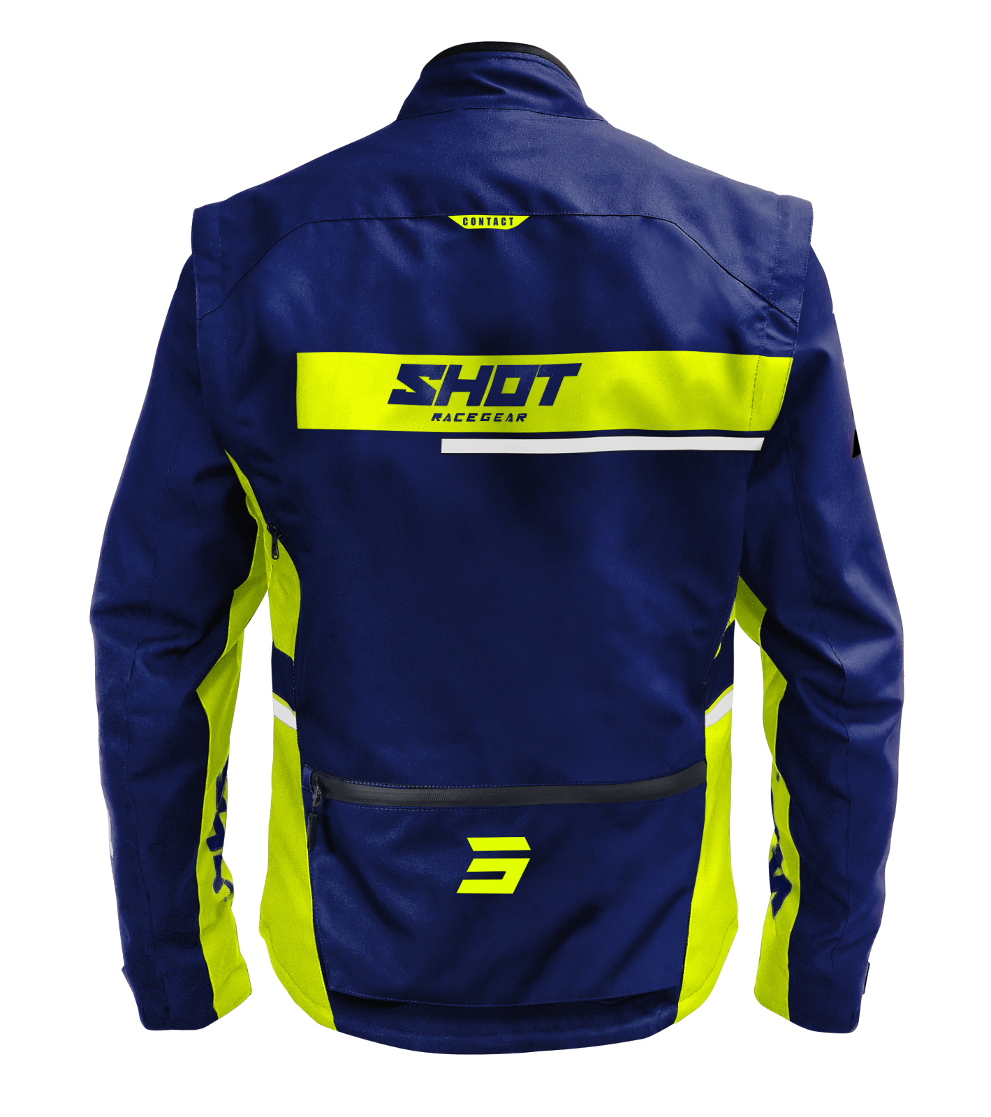 Jakna Shot Contact Assault 2.0 blue/neon yellow