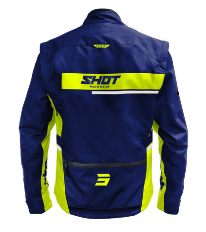 Jakna Shot Contact Assault 2.0 blue/neon yellow