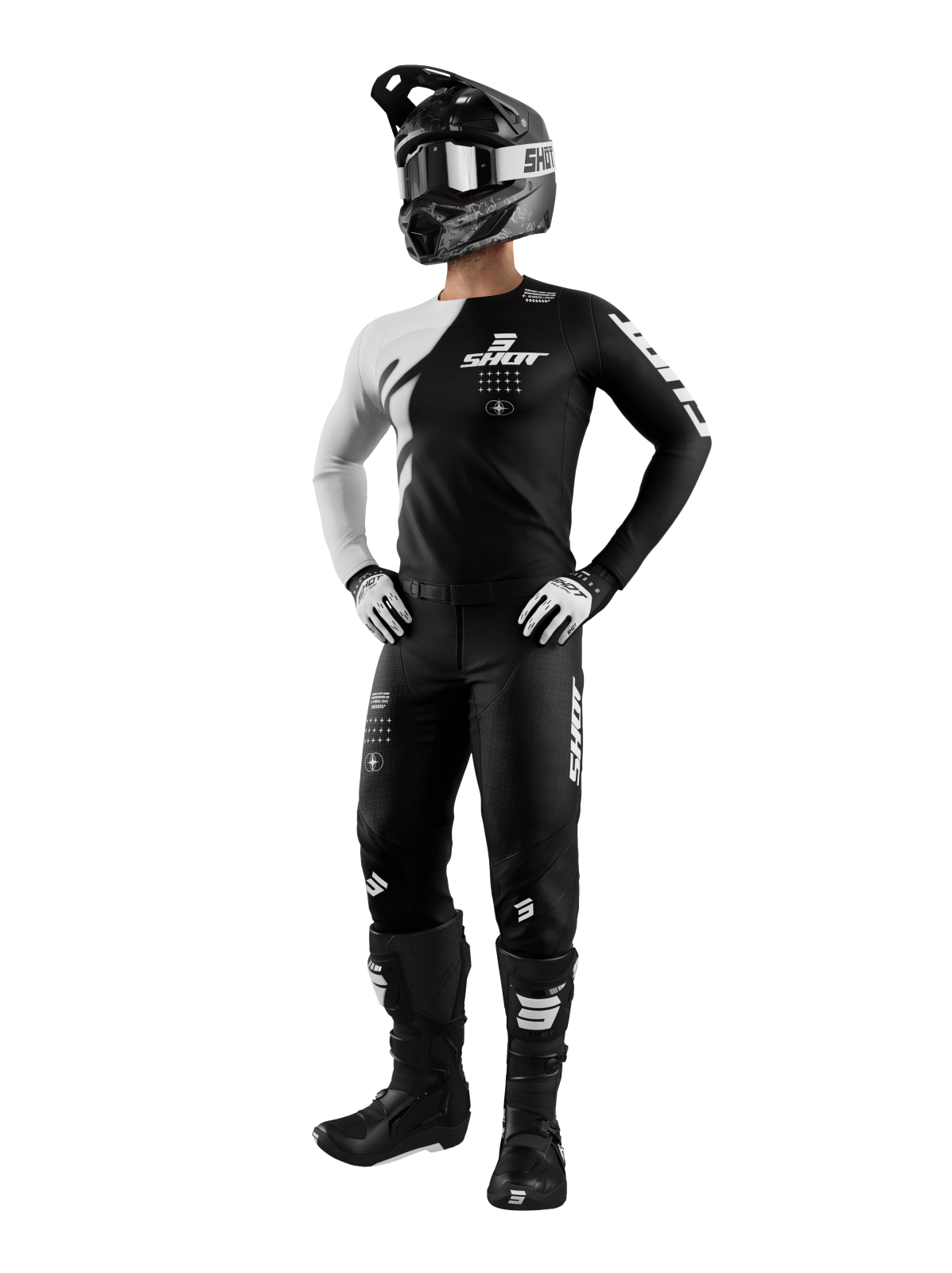 Set Shot Contact Myst black