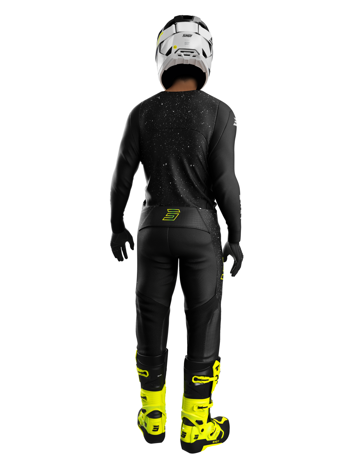 Set Shot Contact Art black