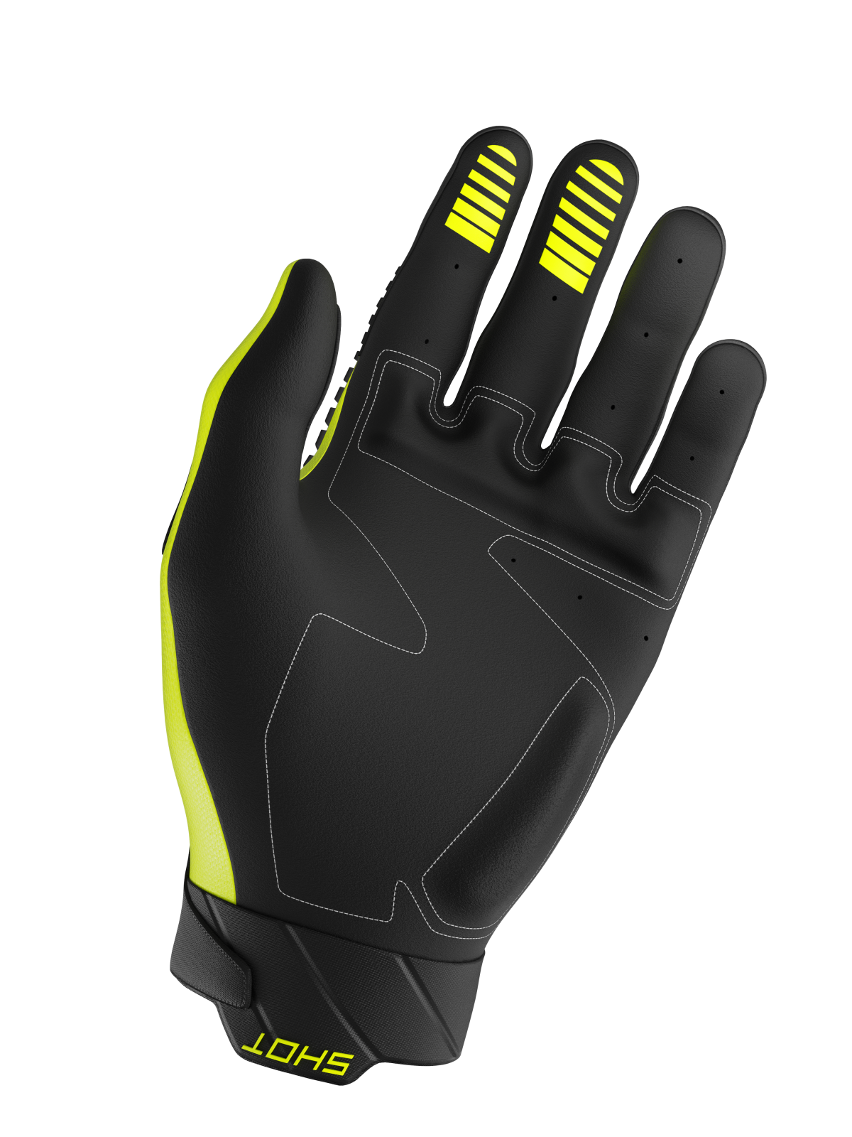 Rokavice Shot Core max neon rumene