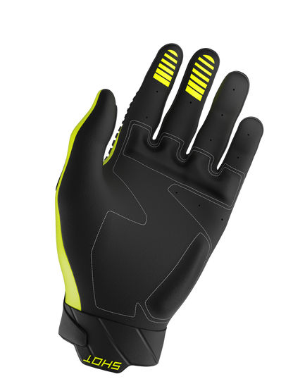 Rokavice Shot Core max neon rumene