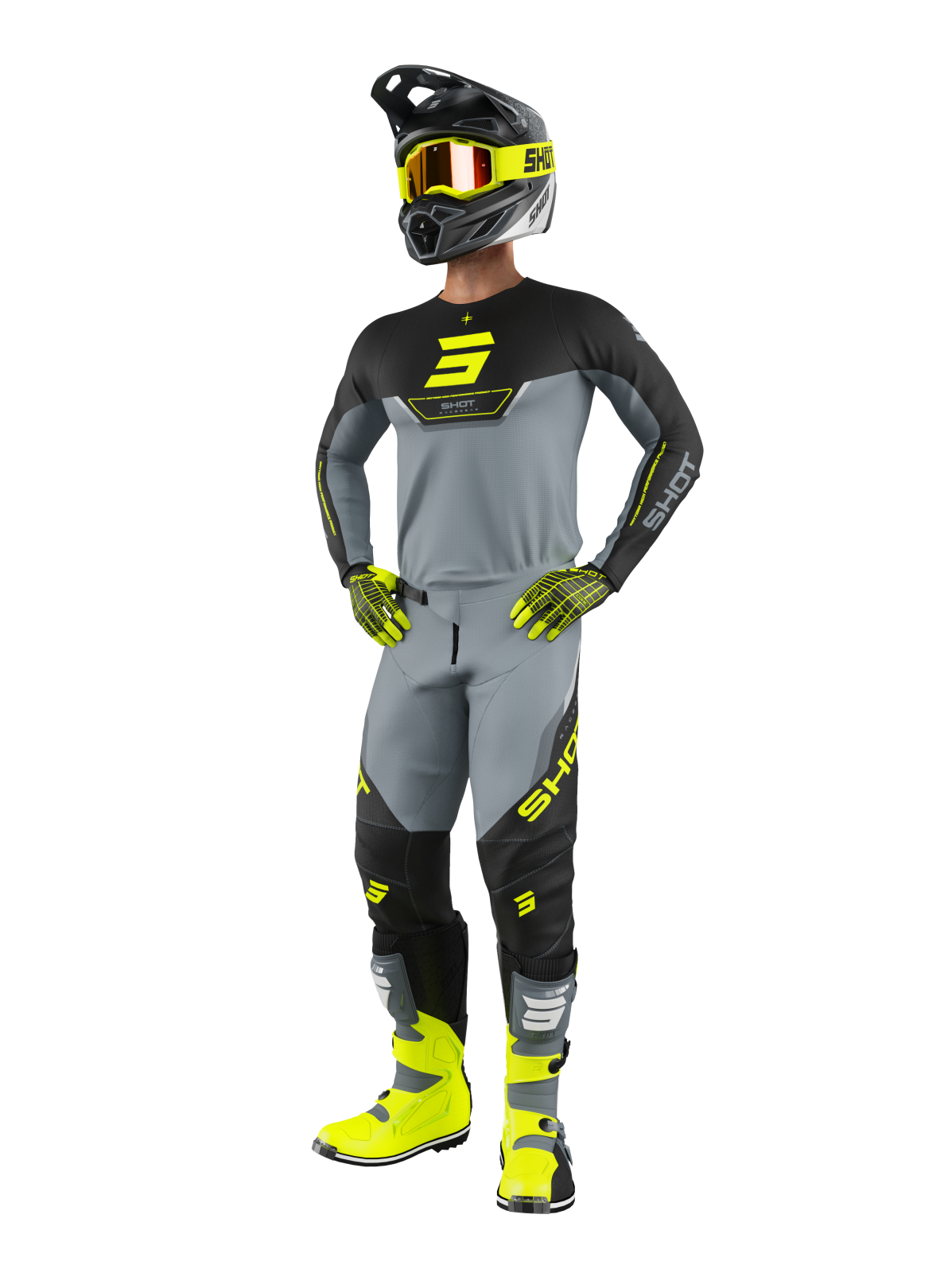 Set Shot Devo daytona neon yellow