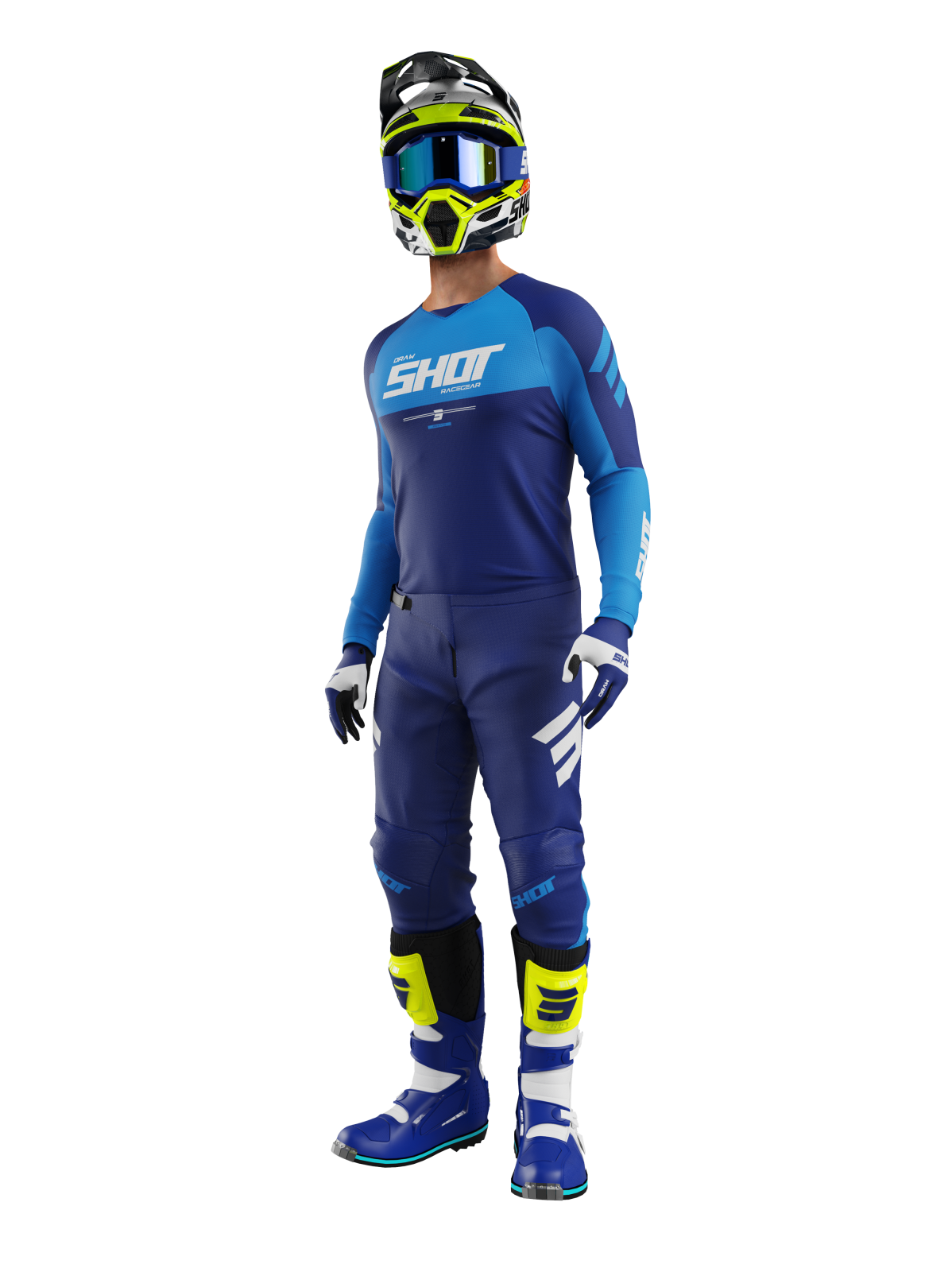 Set Shot Draw private blue