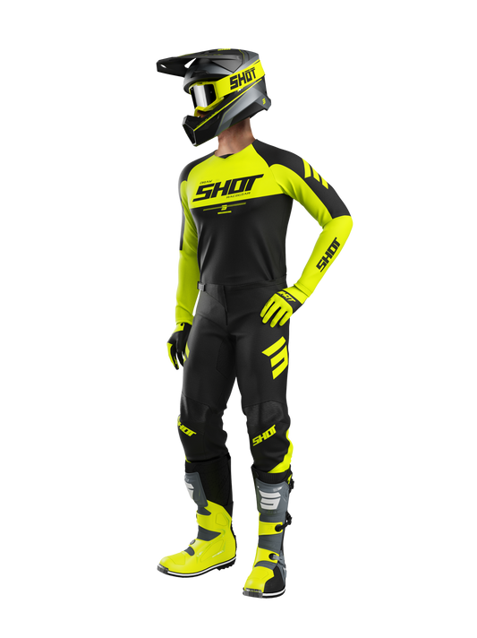 Set Shot Draw private neon yellow