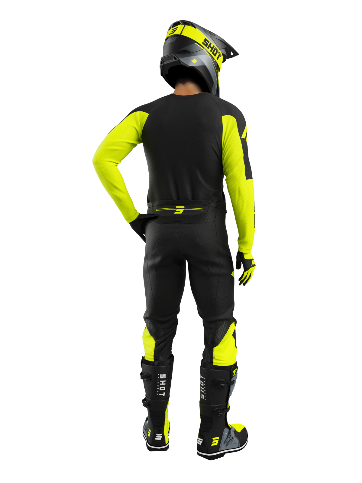 Set Shot Draw private neon yellow