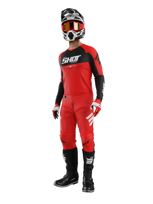 Set Shot Draw private red