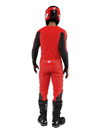 Set Shot Draw private red