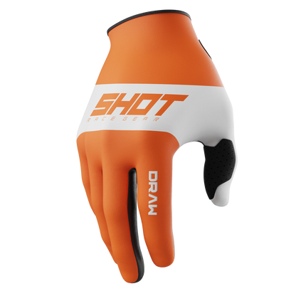 Rokavice Shot Draw sky oranžne