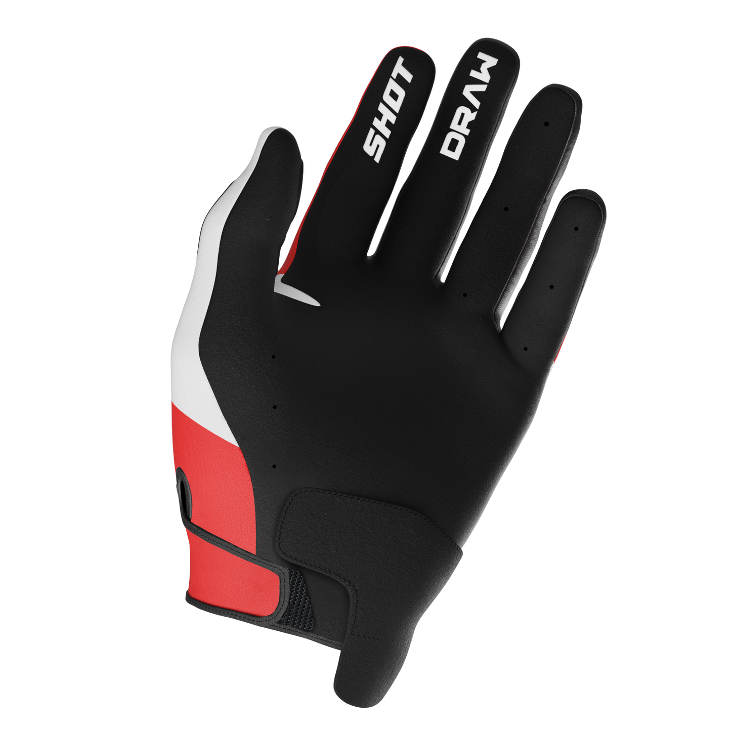 Rokavice Shot Draw sky rdeče