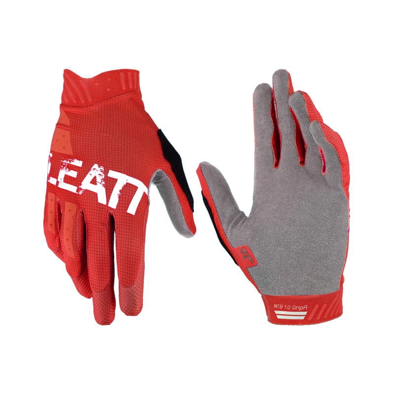 Rokavice Leatt 1.0 GripR chilli