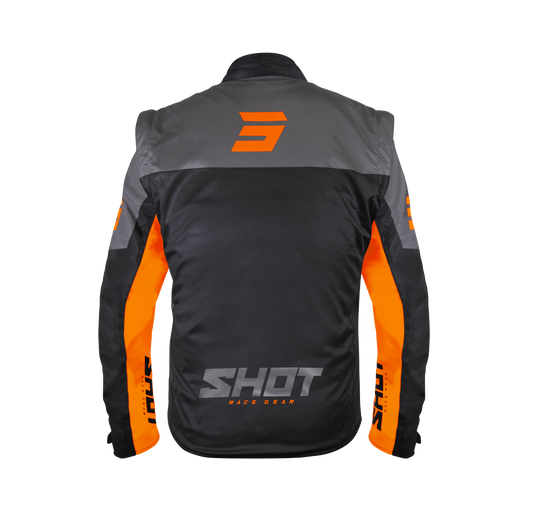 Jakna Shot softshell lite black/orange