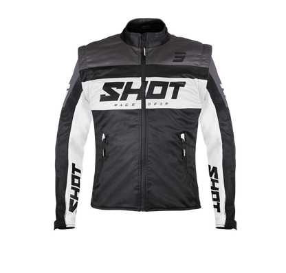 Jakna Shot softshell lite black/white