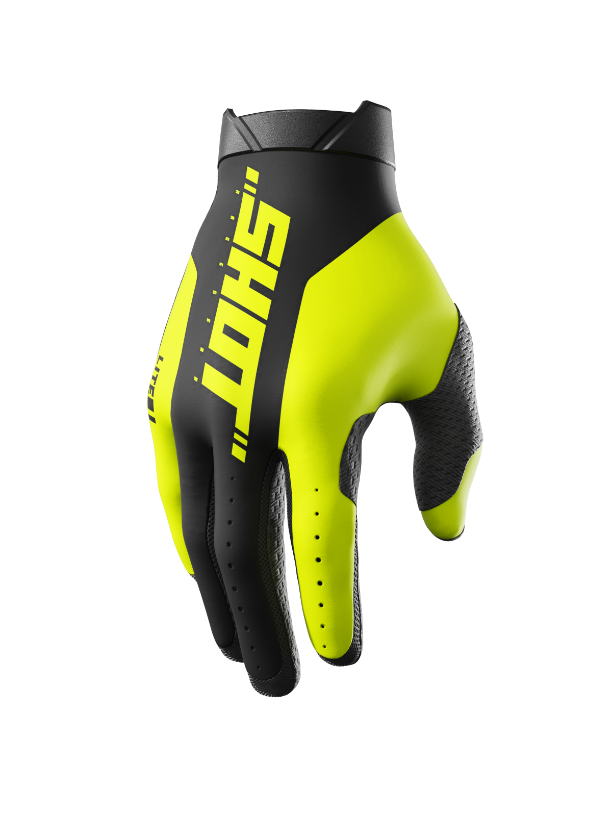 Rokavice Shot Lite pro neon rumene